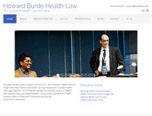 Tablet Screenshot of burdelaw.com